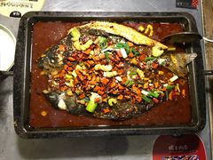 -探鱼·鲜青椒爽麻烤鱼(中天广场店)