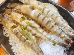 竹节大对虾-土大力韩国烤肉料理(开封龙亭店)