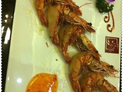 开边大虾-院落创意菜