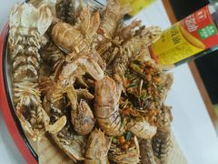 椒盐皮皮虾-坛南湾阿强农家乐.海鲜大排档老字号(福州地标美食店)