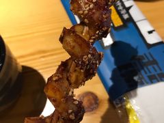 烤面筋-小红旗臭豆腐炸冷面(万达店)