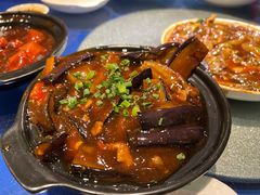 鱼香茄子煲-建国328 本帮小馆·面馆