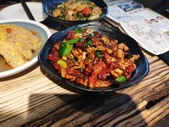 阴辣角炒板筋-树厨贵州菜(大十字店)