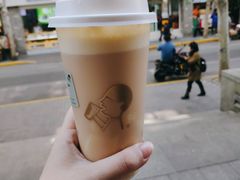 热豆豆波波茶-喜茶(上海打浦桥日月光gelato lab+店)
