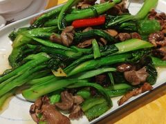 菜心炒鸡杂-天宝食坊·啫啫煲大排档(西华路店)