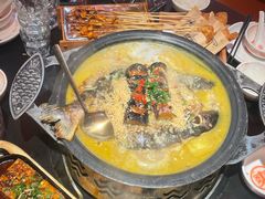 -探鱼·鲜青椒爽麻烤鱼(北京路天河城店)