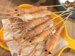 椒盐串串大头虾-星椰叻沙·椰浆鲜虾面(江南西店)