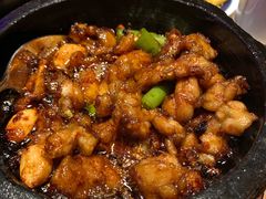石锅杭椒牛蛙-桂满陇-西湖船宴(西单大悦城店)