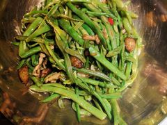 鱿鱼扁豆-绿茶餐厅(西单老佛爷店)
