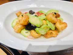 海味丝瓜烩油条-北京老铺烤鸭(西稍门店)