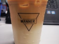 清橙燕麦拿铁-Manner Coffee(凌空SOHO店)