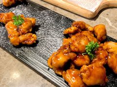 雪花糖醋里脊-绿茶餐厅(崇文门新世界店)