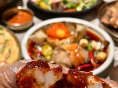 -草家酱蟹炭火烤肉店(珲春南路一店)