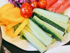 蔬菜蘸酱-湘肠香火锅店(团结湖店)