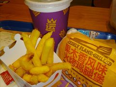 果木香烤鸡腿堡套餐-汉堡王(上海虹口龙之梦)