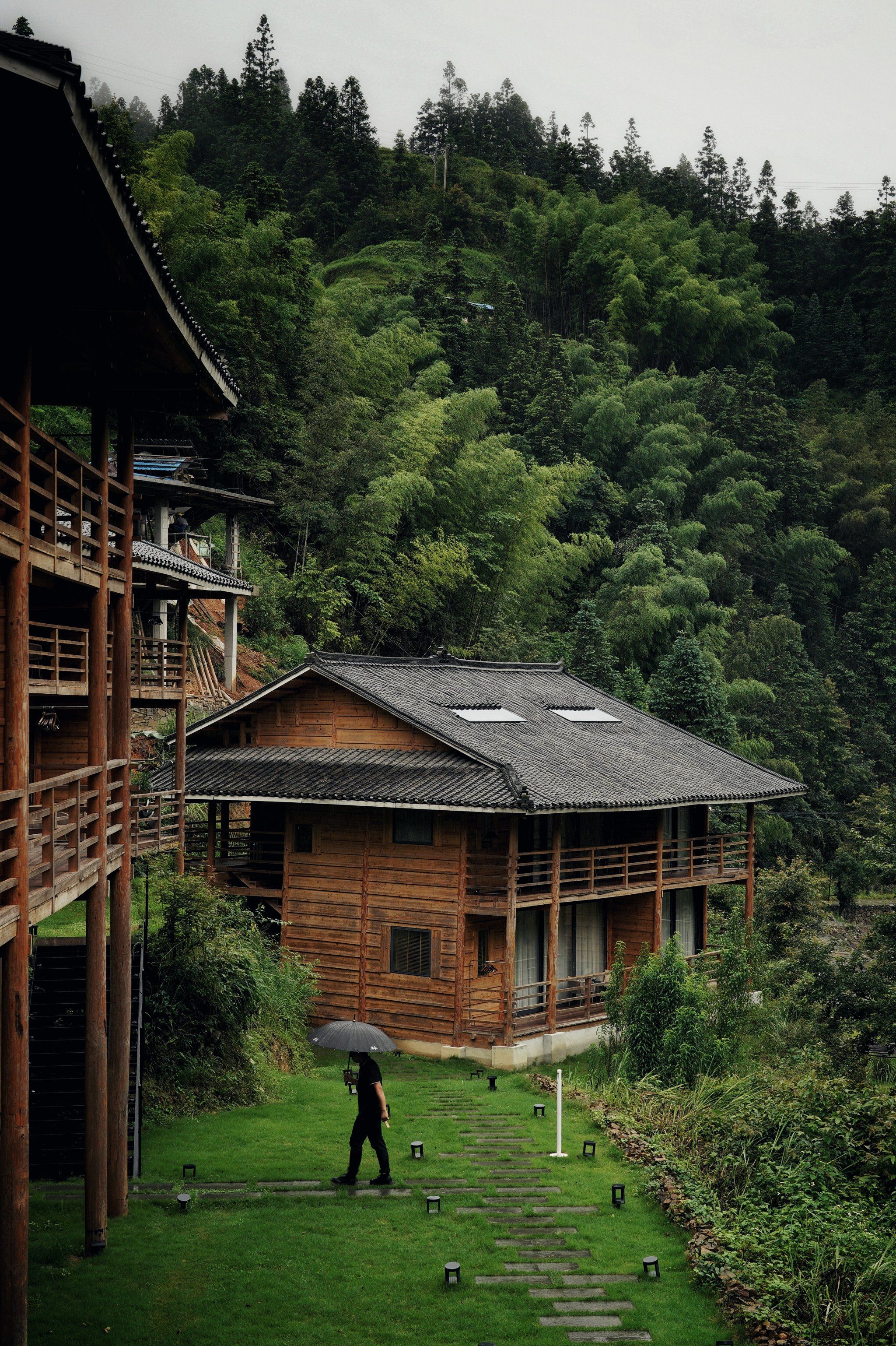 来大利侗寨就住井上见民宿