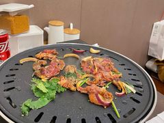 -燚店·铁板鱼蛙·烤肉·烤串(北新桥店)