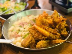 必点炸鸡翅配年糕-HOTISLAND海鸡岛·韩国料理(江南西店)