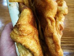 火烧夹油饼-老回回饺子馆(海洋馆店)