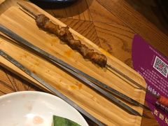 烤羊肉串-阿罗新疆菜(人民广场店)