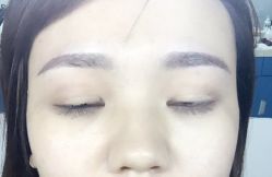 韩国半永久雾丝眉-平萍纹绣韩式半永久定妆