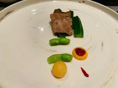 牛舌秋葵拼-宁海安岚·南溪阁全日餐厅