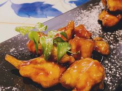 雪花糖醋里脊-绿茶餐厅(布吉万象汇店)