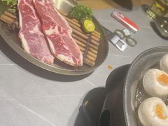 -草家酱蟹炭火烤肉店(珲春南路一店)