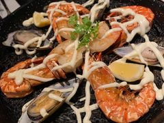 西班牙墨鱼汁铁盘烩饭-C&R西班牙餐厅