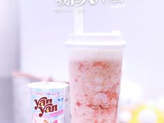 芝芝莓莓桃-喜茶(佛山南海万科广场店)