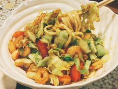 辣爆虾仁鸡蛋面-文三里屯面馆(三里屯店)