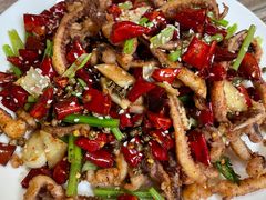 干煸鱿鱼-柒號馆天津菜·八珍豆腐·牛窝骨