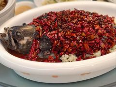 油泼桂鱼-汉唐宴长安食府