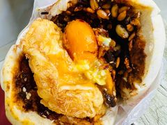 蛋菜夹馍-老马家马蓉蛋菜夹馍·腊牛肉夹馍(回民街店)