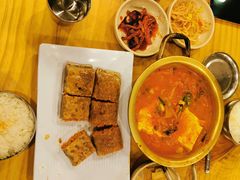 猪颈肉泡菜汤-金北顺大锅家(신사본점)