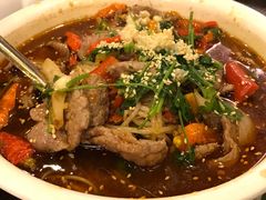 水煮牛肉-乾坤饭店