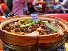 精品牛腩牛杂煲-沙胆彪炭炉牛杂煲(成都玉林店)