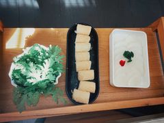 香炸腐皮-左庭右院鲜牛肉火锅(浦江欢乐颂店)
