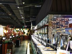 自助取餐区-九寸花汀海鲜烤肉自助(中东迪克店)