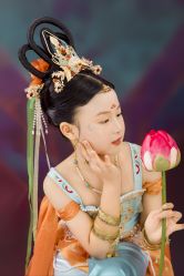 -唐小主古装儿童摄影馆·儿童汉服妆造·摄影跟拍