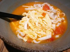 番茄菌菇鸡蛋面-陳八两面家(滨江天街店)