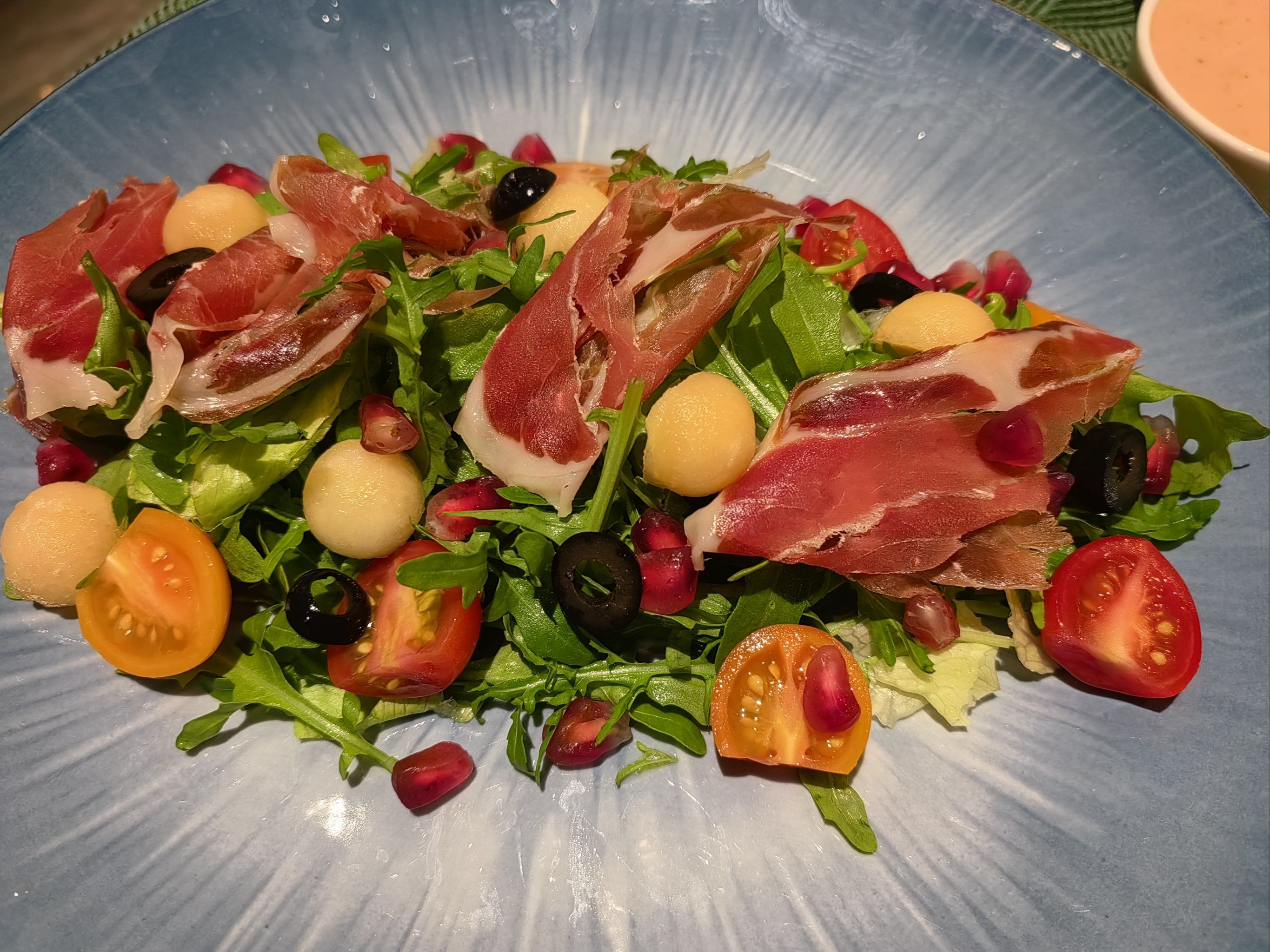 火腿沙拉🥗好吃又高级的前菜#西餐美食#我的宝藏美食集#氛围感餐厅