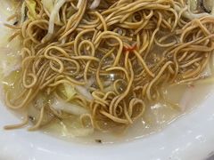 韭黄肉丝两面黄-老人和饭店(淮海中路店)