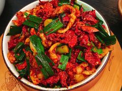 宫爆板筋-山石榴·贵州菜(丰盛里店)