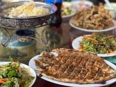 -北京龙庆四季香农家饭庄·灶台鱼·碳烤虹鳟鱼(龙庆峡店)