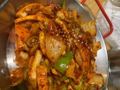 炒鱿鱼-山海珍味韩国料理(奥城店)