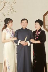 -时光纪亲子全家福照相馆(静安店母女写真父母纪念照)