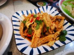 老干妈凉拌支竹-甜蜜蜜港式茶餐厅(虹梅店)