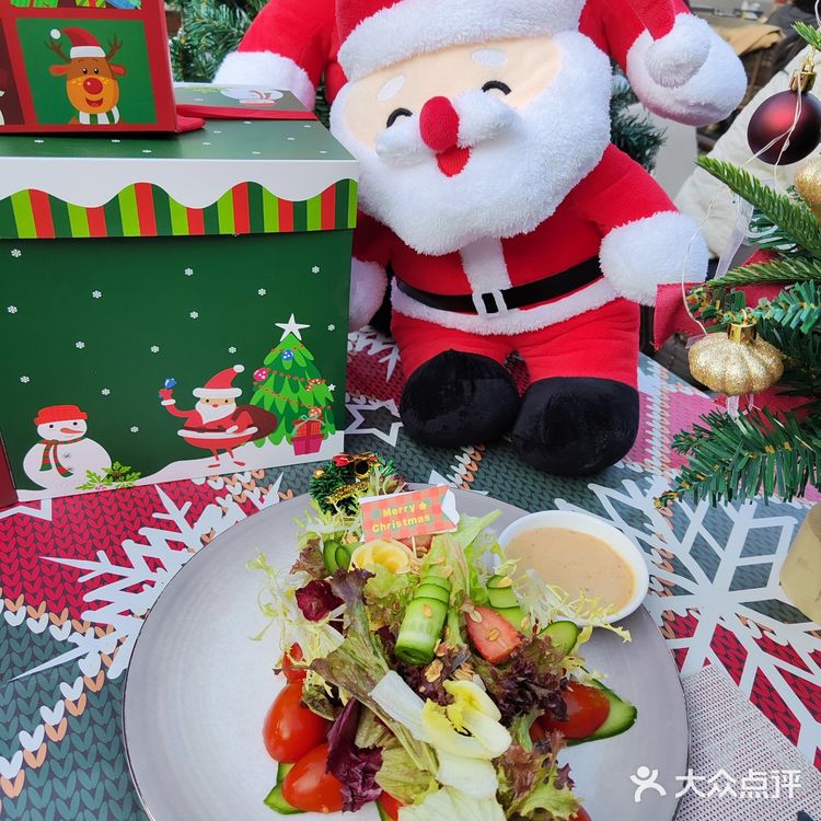 厦门音乐花园茶餐厅！圣诞氛围感满分！