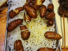 烤蚕蛹-老姑砂锅·烧烤天津菜(体北道店)